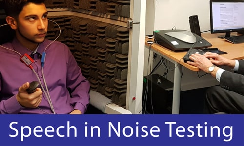Speech in noise testing
